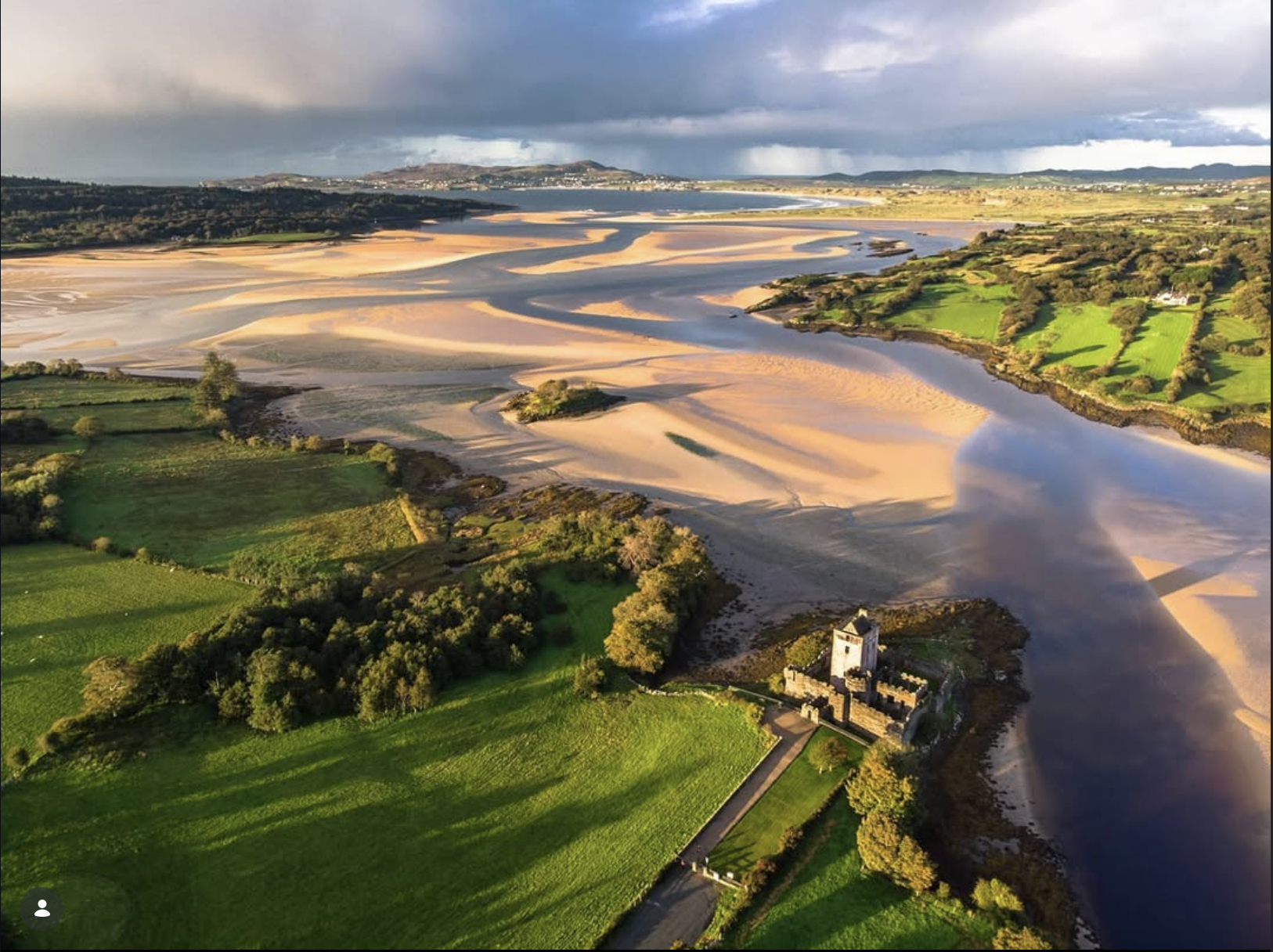 Doe Castle and Sheephaven Bay — photograph by Ozgun Ozdemir