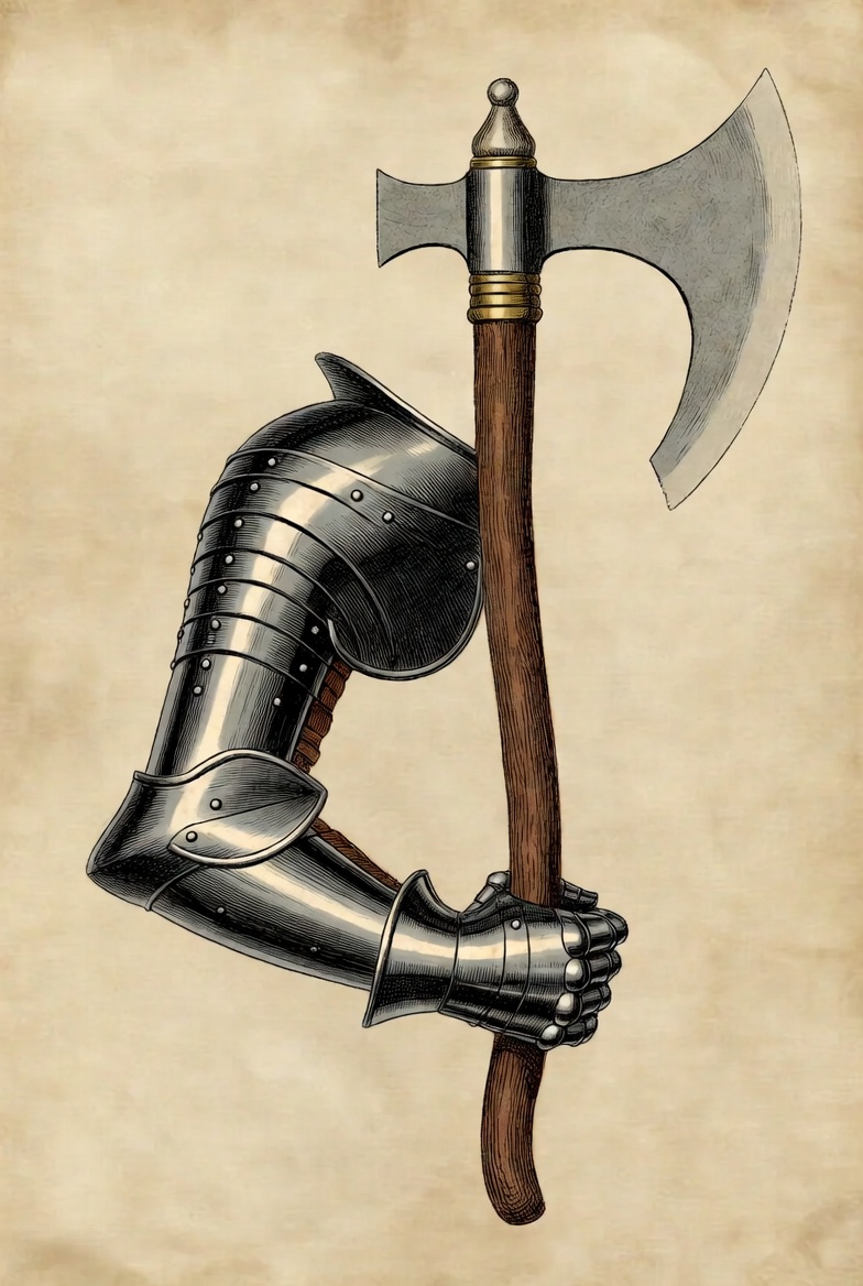 Gallóglaigh — gallowglass warriors in mail with claymore and spear